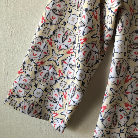 BON WORTH Womens Tunic Top Size XSP 3/4 Sleeve Semi Loose Side Slits - Picture 2 of 9